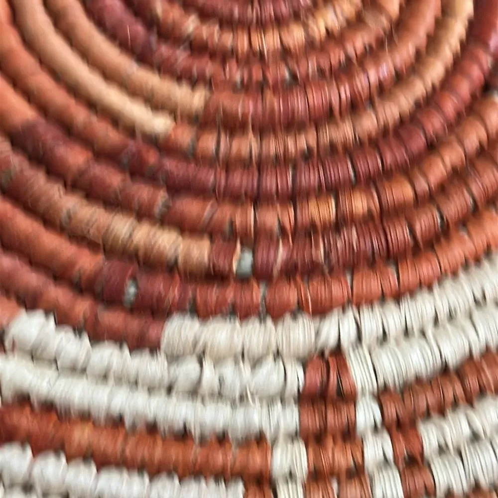 Boho Natural Woven‎ Patterned Basket For Home Decor